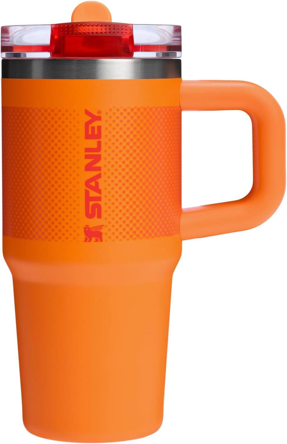 STANLEY Quencher ProTour Tumbler - 14 oz Insulated Stainless Steel with Built-In Straw & Handle | BPA-Free Goldenrod Fade