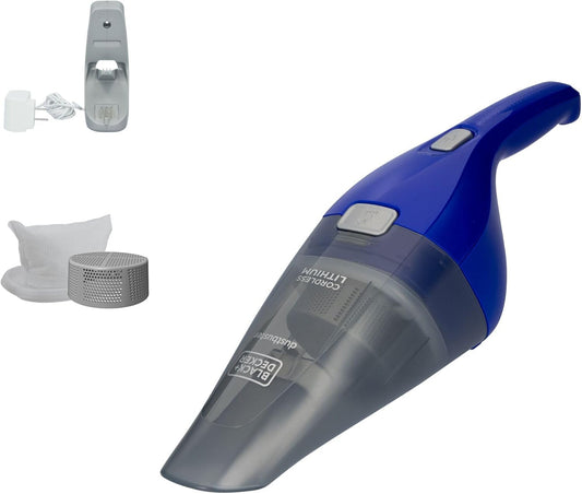 BLACK+DECKER Dustbuster Cordless Handheld Vacuum - QuickClean Home & Car Vacuum with Charger