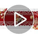 Red Lace Table Runner for Christmas Party Coffee Decor - 13x35 Inches - Variation #1-Red