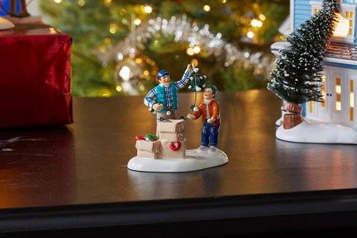 Department 56 Clark and Rusty Christmas Vacation Figurine - Colorful Village Accessory