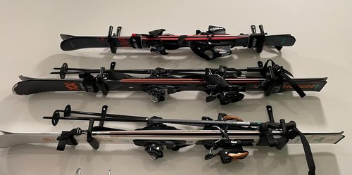 Heavy Duty Garage Storage Hooks by [Brand Name] - 6 Pack Wall Mount Rack Holds 50 Pounds | 9.8 Inch