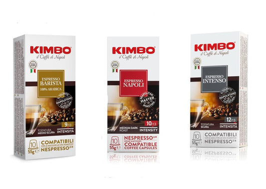 Kimbo Nespresso Compatible Capsule Variety Package