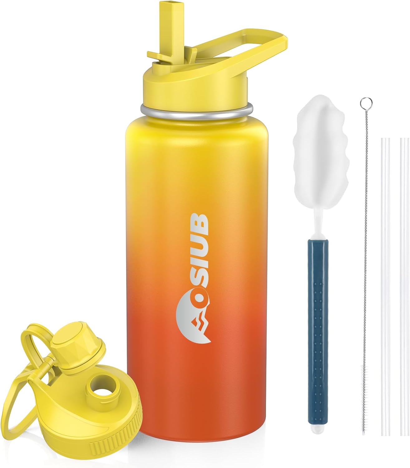 Simple Modern Insulated Water Bottle - 32 oz Triple Wall Vacuum Stainless Steel | Leak Proof & BPA-Free, Sunset Color