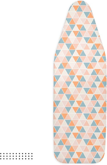 Encasa XO Ironing Board Cover - Thick 4mm Felt Padding, Scorch & Stain Resistant | 54"x15" Standard Size - [Design]