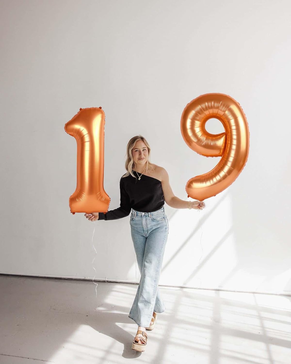 Orange Number 0 Balloon - 40 Inch Birthday Decoration for Milestone Celebrations