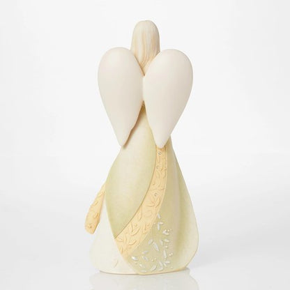 Enesco Bless Your Retirement Angel Figurine - Hand-Painted Resin Collectible Home Decor | 9 Inch