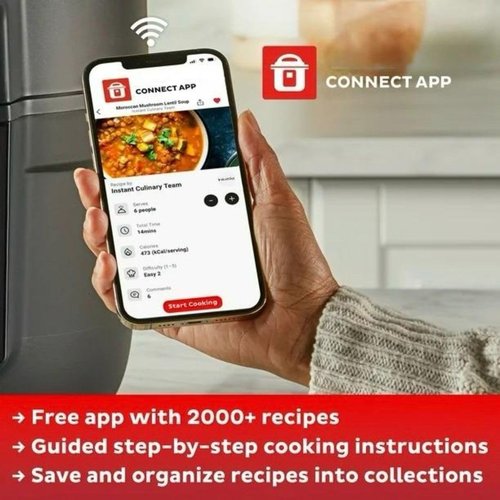 Instant Pot 8Qt Chef Series - 8-in-1 Multi-Cooker for Quick Meals | Pressure, Slow, Rice & More