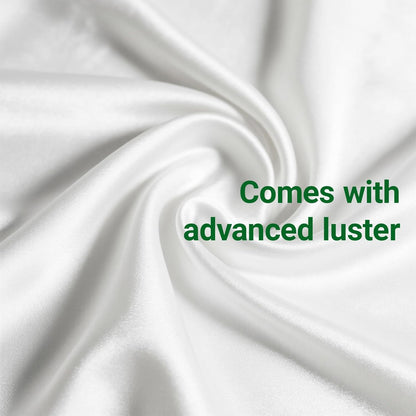 White Satin Wreath Sash by 4Pcs - Elegant Door Decor for Easter, Weddings, and Special Occasions