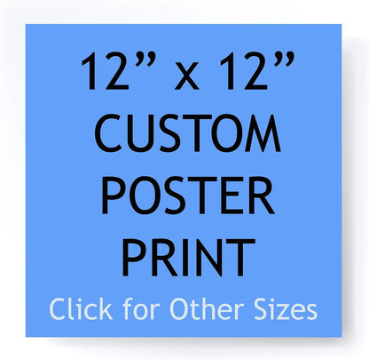Pera Print - Custom Poster Print | Upload Your Image for Personalized 12 x 12 Inch Photo Prints