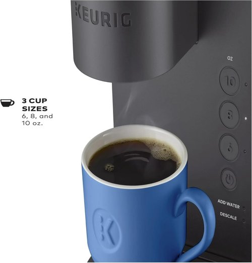 Keurig K-Express | Matte Gray Single-Serve Coffee Maker with Easy Brew Technology