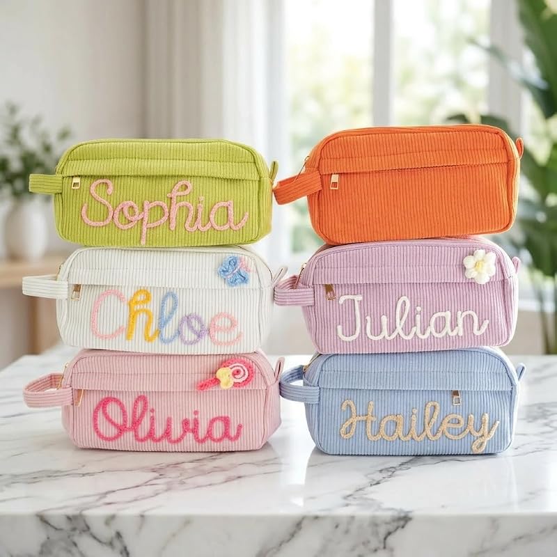 Pink Personalized Backpack for Kids with Optional Lunch Bag & Pencil Case - Duckbe