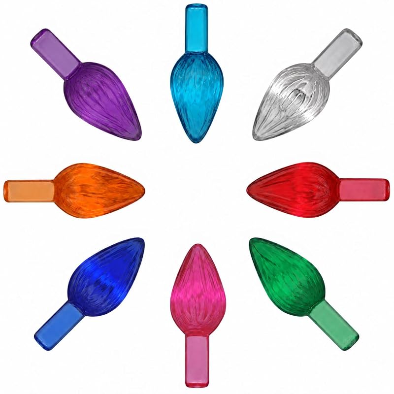 Multicolor 144-Piece Medium Twist Ceramic Christmas Tree Replacement Lights - Creative Hobbies