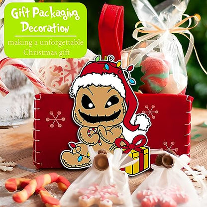 16 Pack Christmas Tree Ornaments - Holiday Hanging Decorations for Xmas