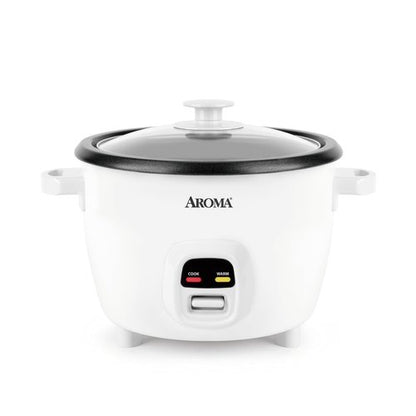 AROMA® Rice Cooker & Food Steamer - One-Touch Auto-Warm, 20 Cups Cooked Capacity (ARC-390NGP)