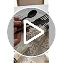 Red Plastic Dinnerware Set for 25 Guests - 175 Pcs, Party Disposable Plates & Cups