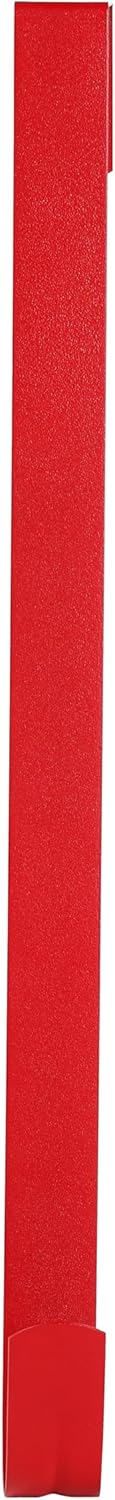 Sattiyrch 15" Wreath Hanger - Sturdy Steel Over The Door Hook for Front Door Decor (Red)
