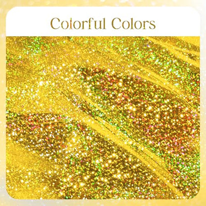 Christmas Laser Shine Tablecloth 40x108 Inches - Red Green Gold Iridescent Plastic Disposable Party Decor - Variation of This Listing