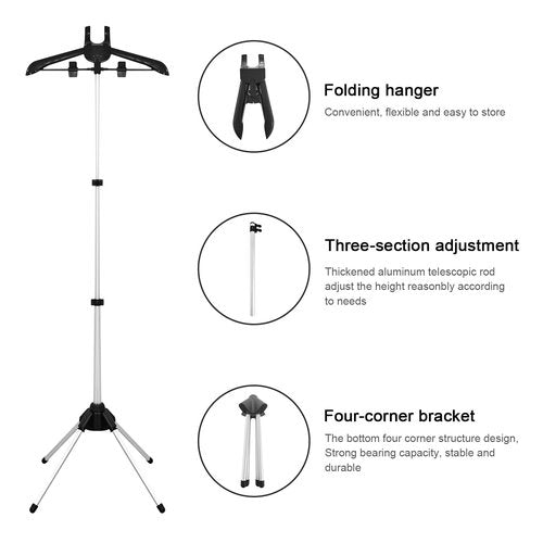 Garment hanger for steaming clothes,Steam rack for clothes,Handheld garment steamer rack,Clothes hanger for steam ironing,Steam stand clothes,Steamer pole,Steamer Hanger standing, steam iron stand
