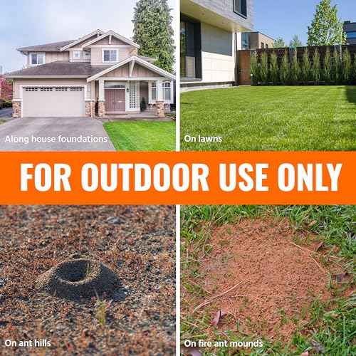 TERRO Ant Killer Plus Multi-Purpose Insect Control for Outdoors - Kills Fire Ants, Fleas, Cockroaches, and Other Crawling Insects - 3lb Shaker Bag - T901-6