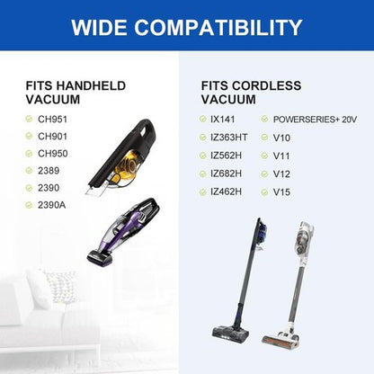 LANMU Wall Mount Holder - Compatible with Shark IX141, IZ377H, V10, V11, V12, V15 Vacuum Cleaners