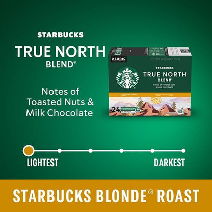 Starbucks True North Coffee, K-Cup Portion Pack for Keurig Brewers (24 Pack)