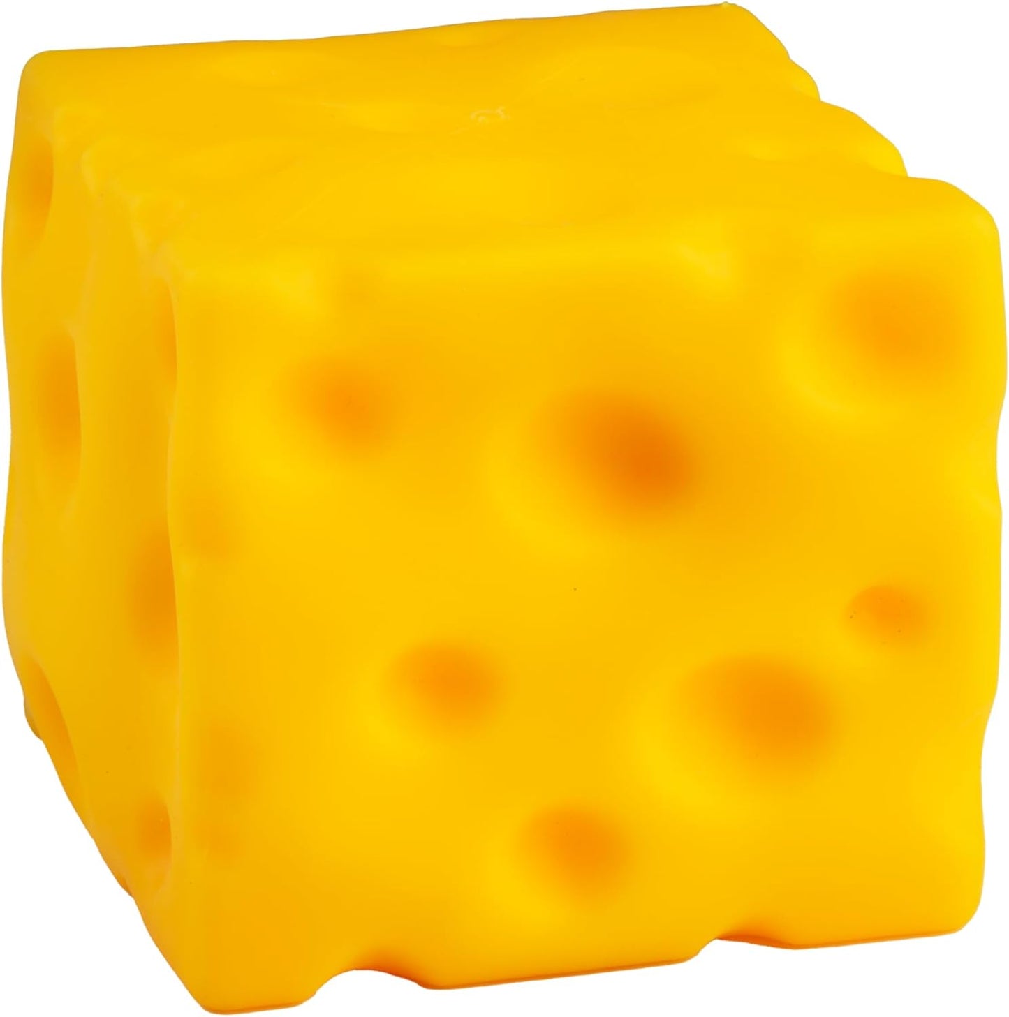 ORB Easy Sqweezy Super Cheesy - Giant Soft Cheese Stress Relief Toy | Fun, Squishy, Slow Rising Fidget for All Ages