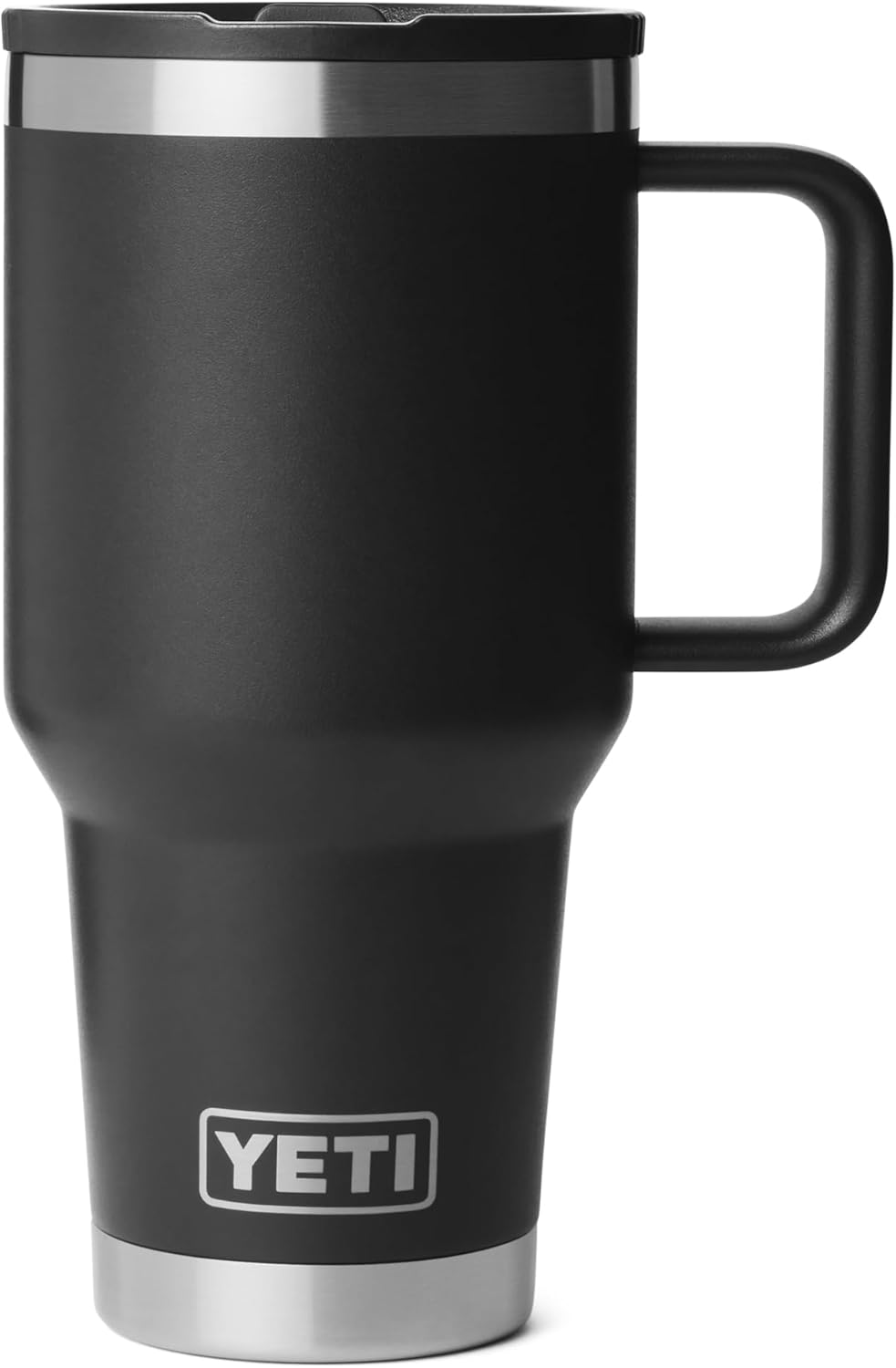 YETI Rambler 30 oz Travel Mug - Stainless Steel, Vacuum Insulated, Leakproof & Cup Holder Friendly