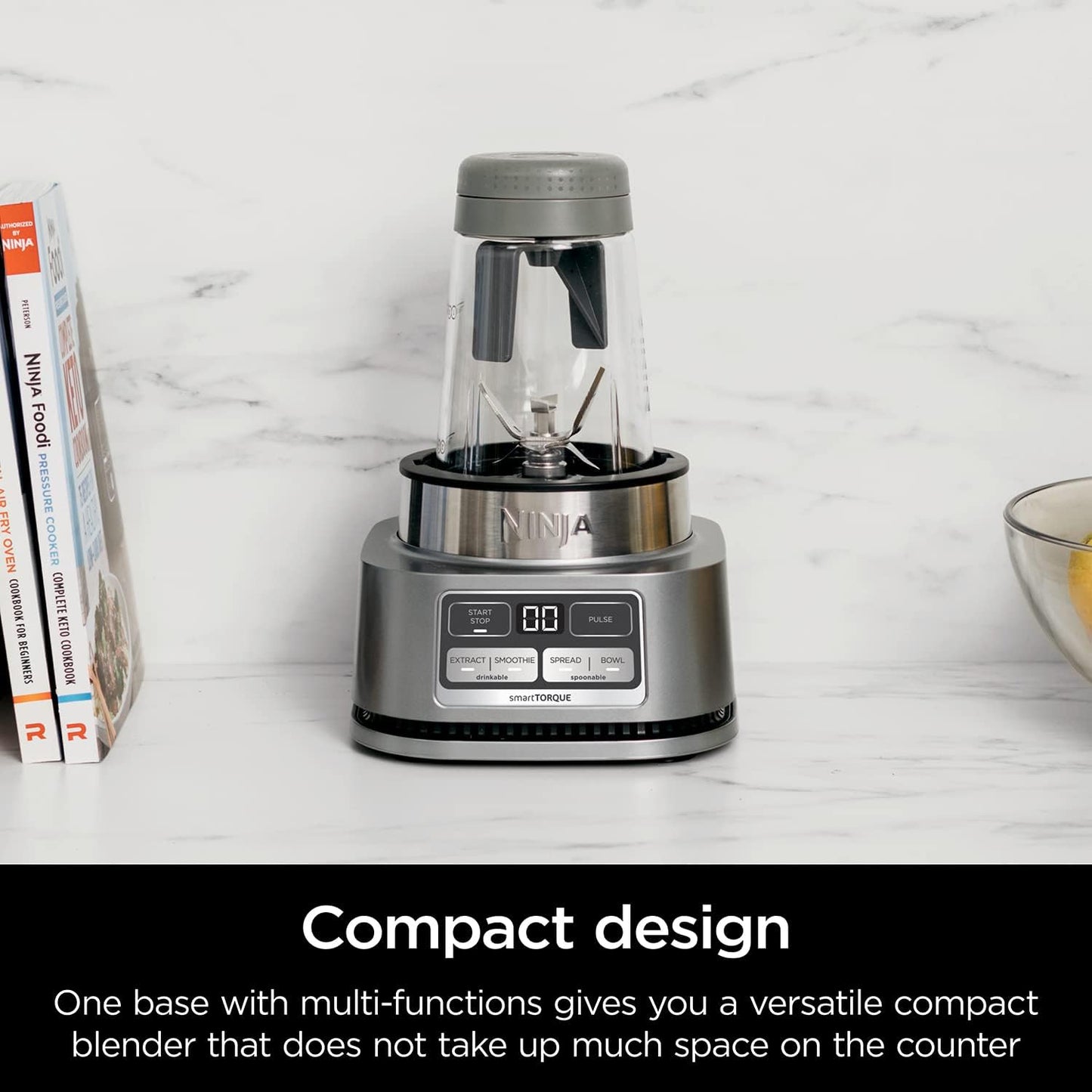 Ninja Blenders | Premium Smoothie Blender & Mixer - 1200W Motor for Sauces & Frozen Drinks | SS101 Foodi