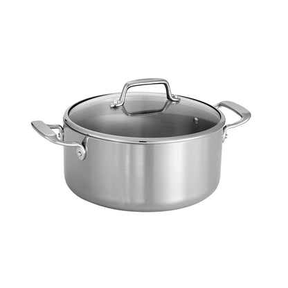 Tramontina Stainless Steel Tri-Ply Clad 8-Piece Cookware Set