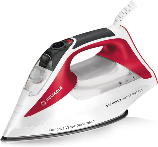 Reliable Velocity 270IR Steam Iron - Compact Auto Control Vapor Generator with Sensor Technology, 8 Heat Settings