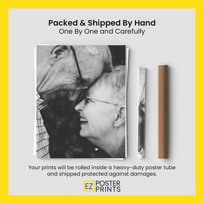 EzPosterPrints - Custom Poster Print - Upload Your Image for Personalized Decor - 12 x 18 Inches