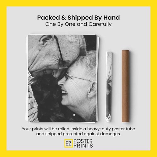 EzPosterPrints - Custom Poster Print - Upload Your Image for Personalized Decor - 11 X 14 Inches