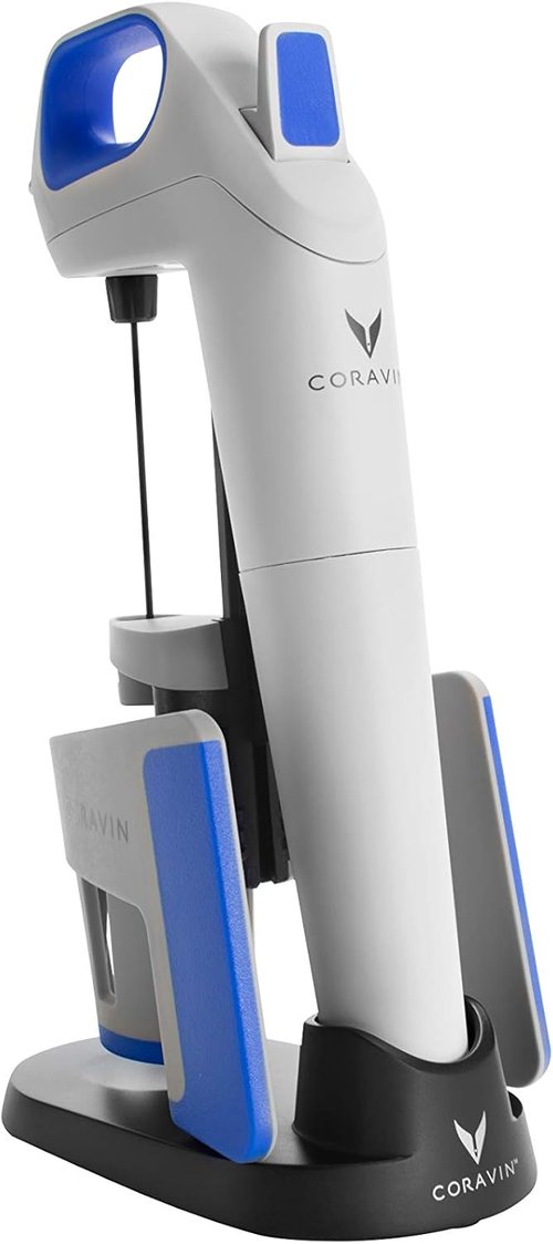 Coravin 100015 Model One Advanced Wine Bottle Opener and Preservation System, Includes 2 Coravin Argon Capsules