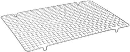 Nordic Ware Nonstick Baking & Cooling Grid - Oven Safe Steel | 1/2 Sheet Size