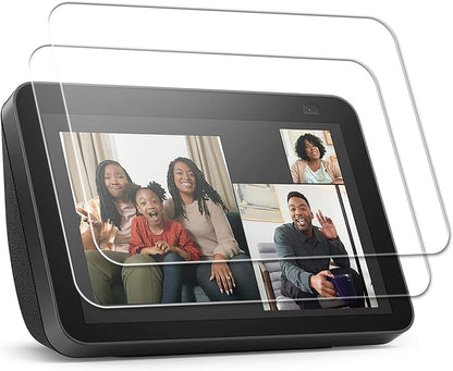 MUBUY-GOL Tempered Glass Screen Protector - 9H Hardness, Ultra Clear, Anti-Fingerprint for Echo Show 8 (3rd Gen, 2023)