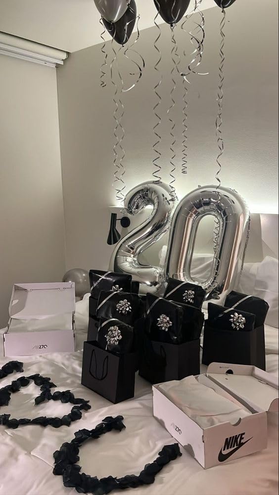 Silver Number Balloon - 40 Inch 0 Number Balloons for Birthday Decorations | Party Supplies for All Ages