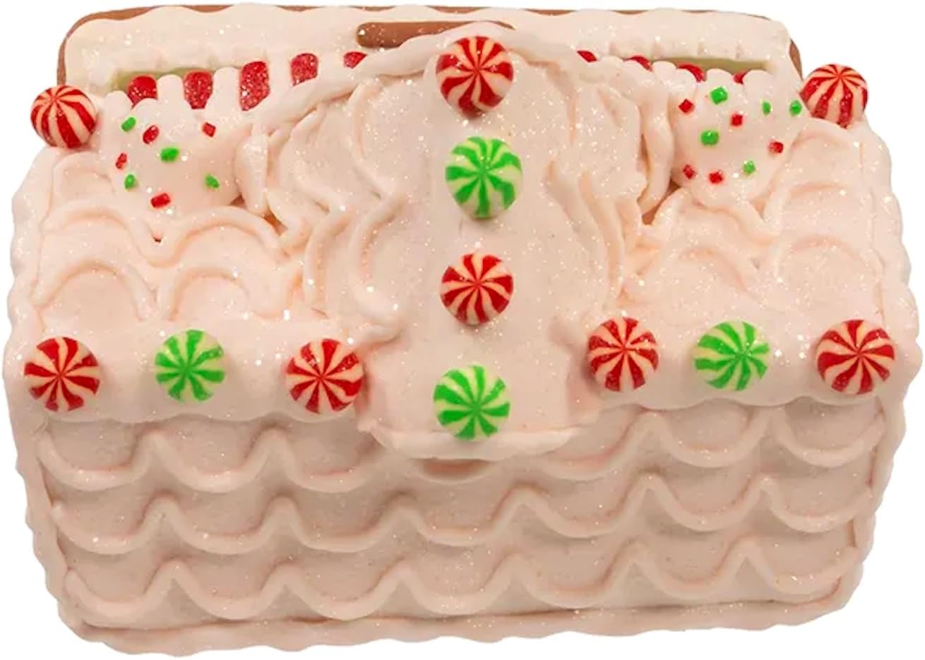 The Bridge Collection Light Up Gingerbread House - Festive Christmas Decor | 9-Inch Gingerbread Village Figurine