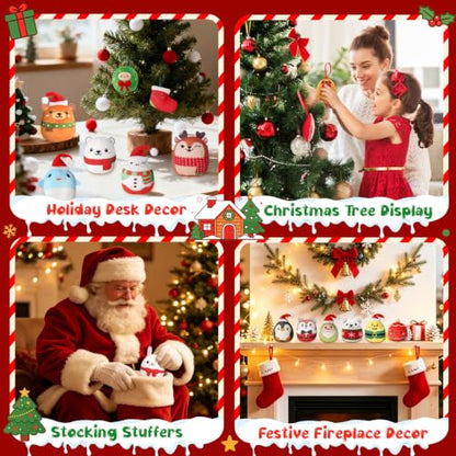 Advent Calendar 2026 - 24 Plush Mini Toys, Gift Box Included - Variation: 24-PACK
