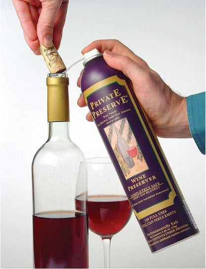 Wine Preservation System | 100% Green Gas Based | Suitable For All Wine, Port, Sake, Cognac, Whiskey, Fine Oil & Vinegar (Pack of 3)