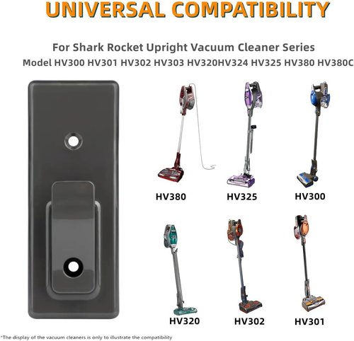 JEDELEOS Wall Mount Holder for Shark Rocket Vacuums - Compatible with HV300, HV301, HV302 & More