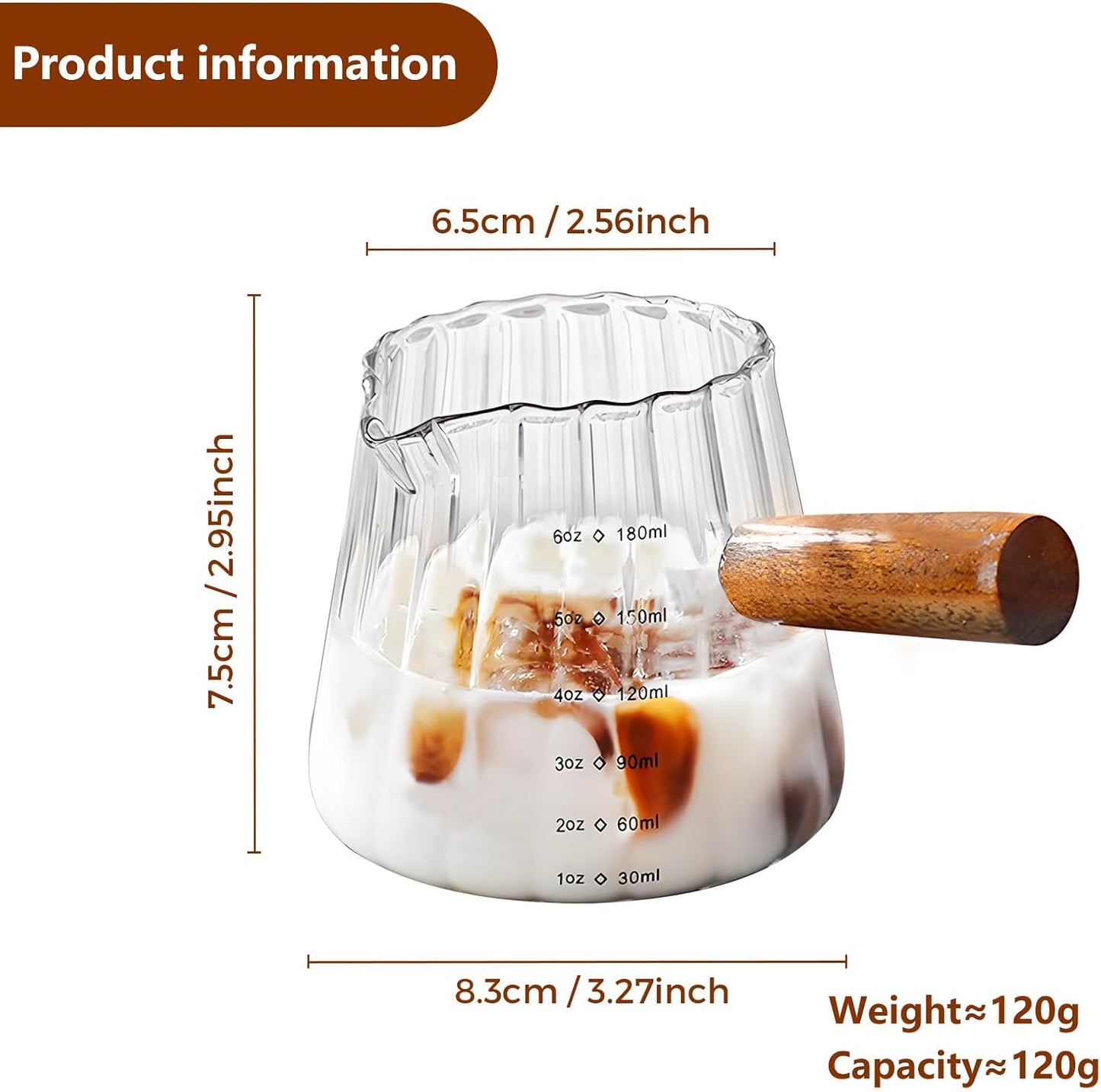 YARRAMATE Glass Olive Oil Sprayer - 16oz with Black Finish | Includes 180ml Measuring Cup & Frother