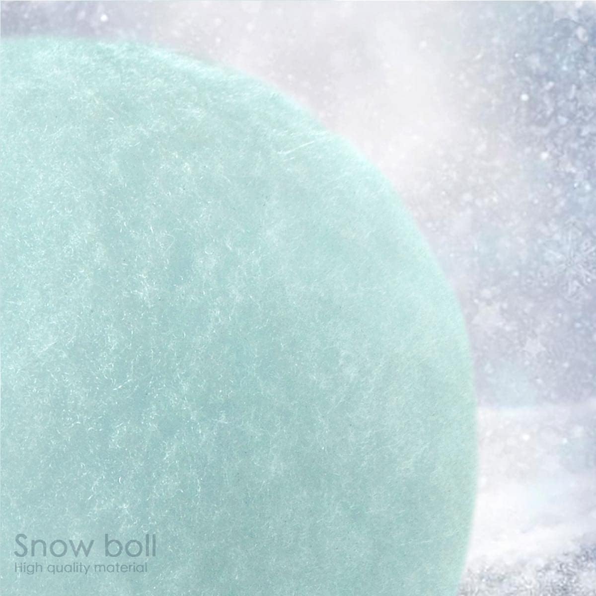 Skiennix 30 Pack Snow Fighting Balls - Plush Indoor Christmas Snowballs for Fun Playtime Decor
