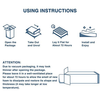 OLANLY Dual-Layer 4 Inch Queen Size Memory Foam Mattress Topper for Back Pain, 2 Inch Cooling Pillow Top Mattress Pad Cover and 2 Inch Gel Memory Foam Topper, Deep Elastic Pocket, White