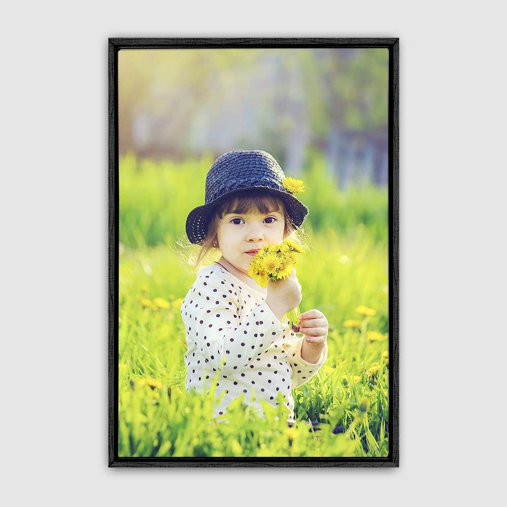 wall26 Framed Canvas Wall Art - Custom Home Decor for Living Room & Bedroom | 24"x36", Black Frame