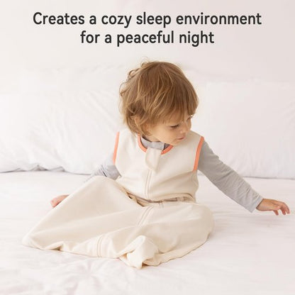WarmWrap Baby Sleep Sack 18-24 Months 100% Cotton 0.5 Tog 2t Baby Wearable Blanket for Toddler, 3 Pack Breathable Soft Lightweight Sleep Sacks with 2-Way Zipper