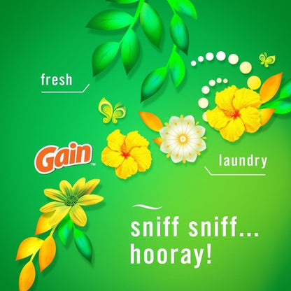 Febreze Plug-In Air Freshener Starter Kit - Odor-Fighting Gain Original Scent | Long-Lasting Warmer + 4 Refills