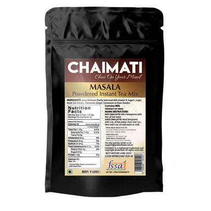 ChaiMati- Masala Chai Latte - Powdered Instant Chai Tea Premix, 2 lbs Jar - Amazing Flavor, Hot or Iced, Very Low Caffeine, Ready in seconds, Great for Gifting & Parties - gets "Chai on your Mind"