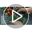 Uten Mini Christmas Tree Set 2ft with 56 Ornaments & Gold Treetop - Green J