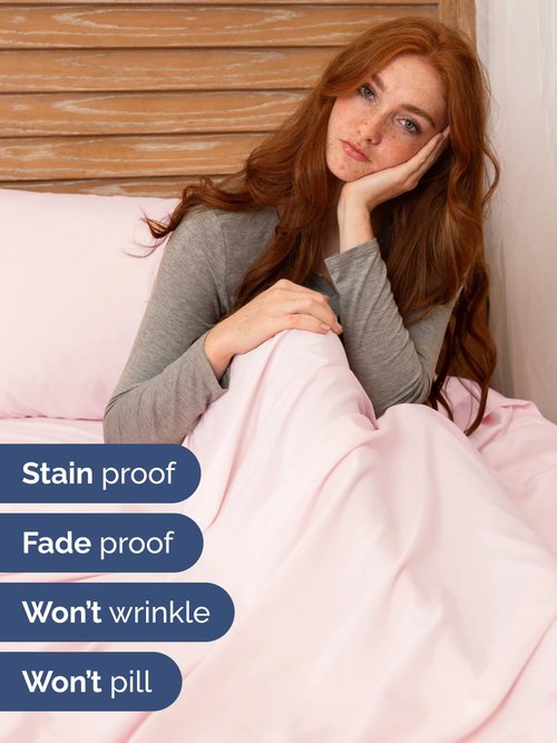 Extra Deep King Sheet Set - 6 Piece Breathable and Cooling Sheets - Hotel Luxury Bedding for Women, Men, Kids & Teens - Easy & Secure Fit - Soft and Wrinkle Free - Extra Deep Pockets - Lavender Pink