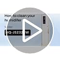 Let'me Black Large Room Humidifier 2.64Gal with Warm & Cool Mist, 3 Modes, 24H Timer